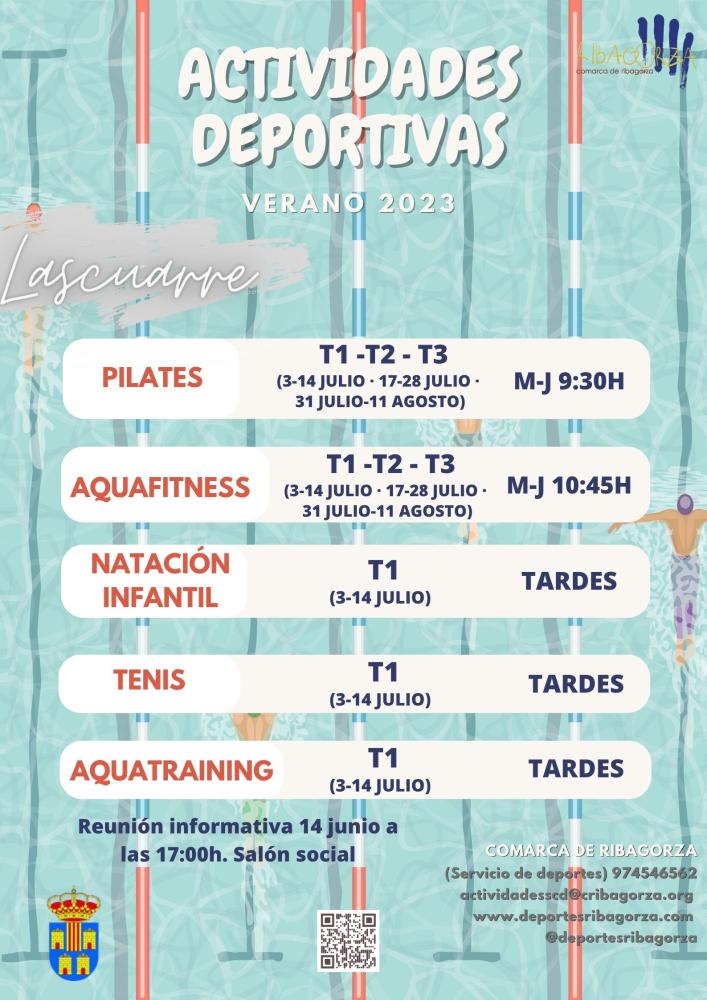 Imagen Actividades deportivas verano 2023