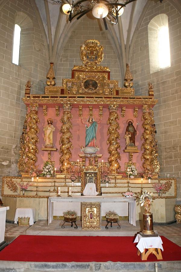 Imagen: altar mayor