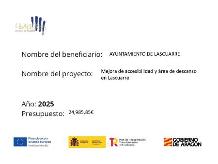 Imagen Mejora de accesibilidad y área descanso Lascuarre
