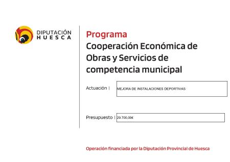 Imagen Mejora de las instalaciones deportivas